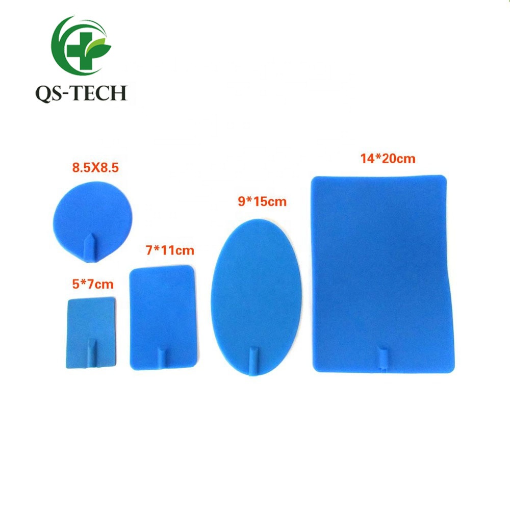 Conductive silicone rubber Electrode Pads for Tens Microcurrent Body Slim Electrode Stimulation Beauty Machine