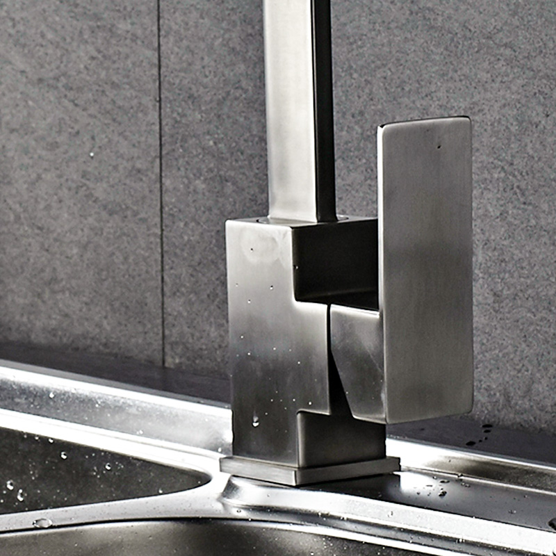 Water Black Kitchen Cheap Faucets Mixers Taps Sink Flexible Stainless Steel Faucet