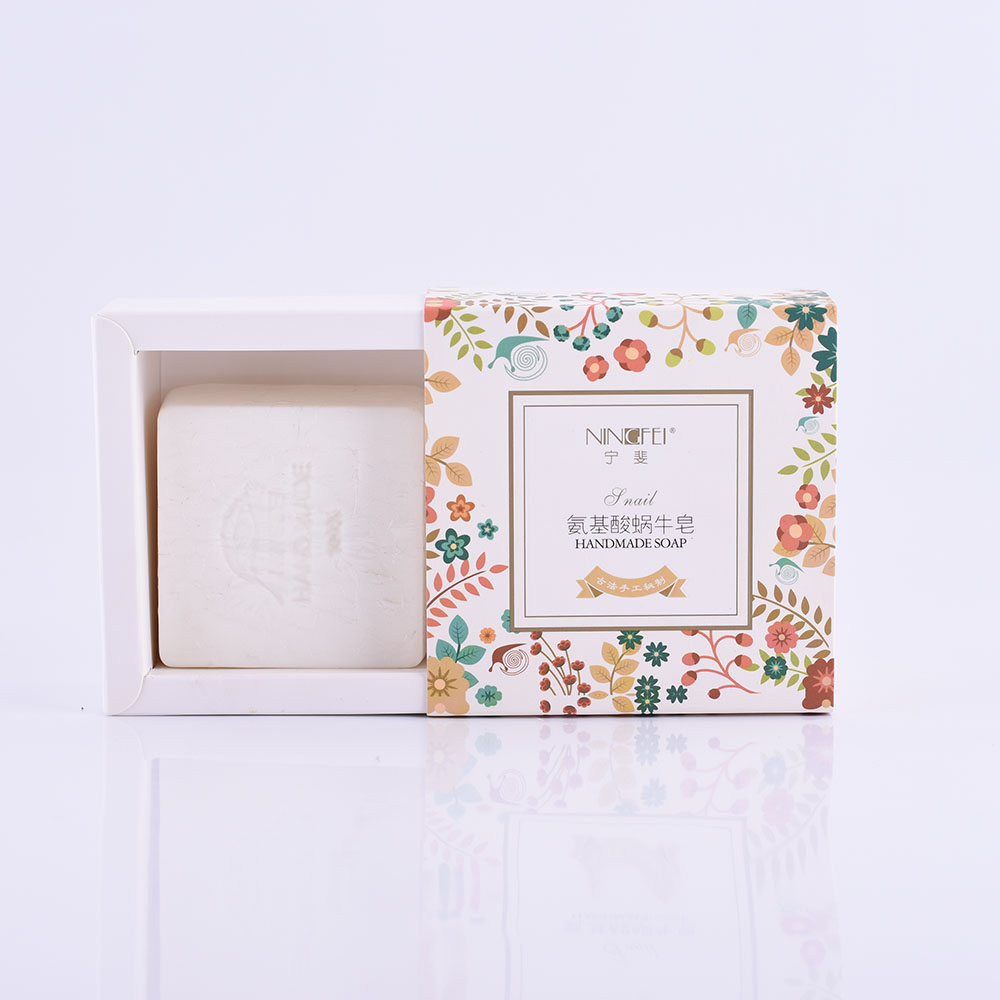 2021 Hot Selling Wholesale OEM Private Label SNAIL SECRETION SNAIL SOAP Skincare face body hand soap
