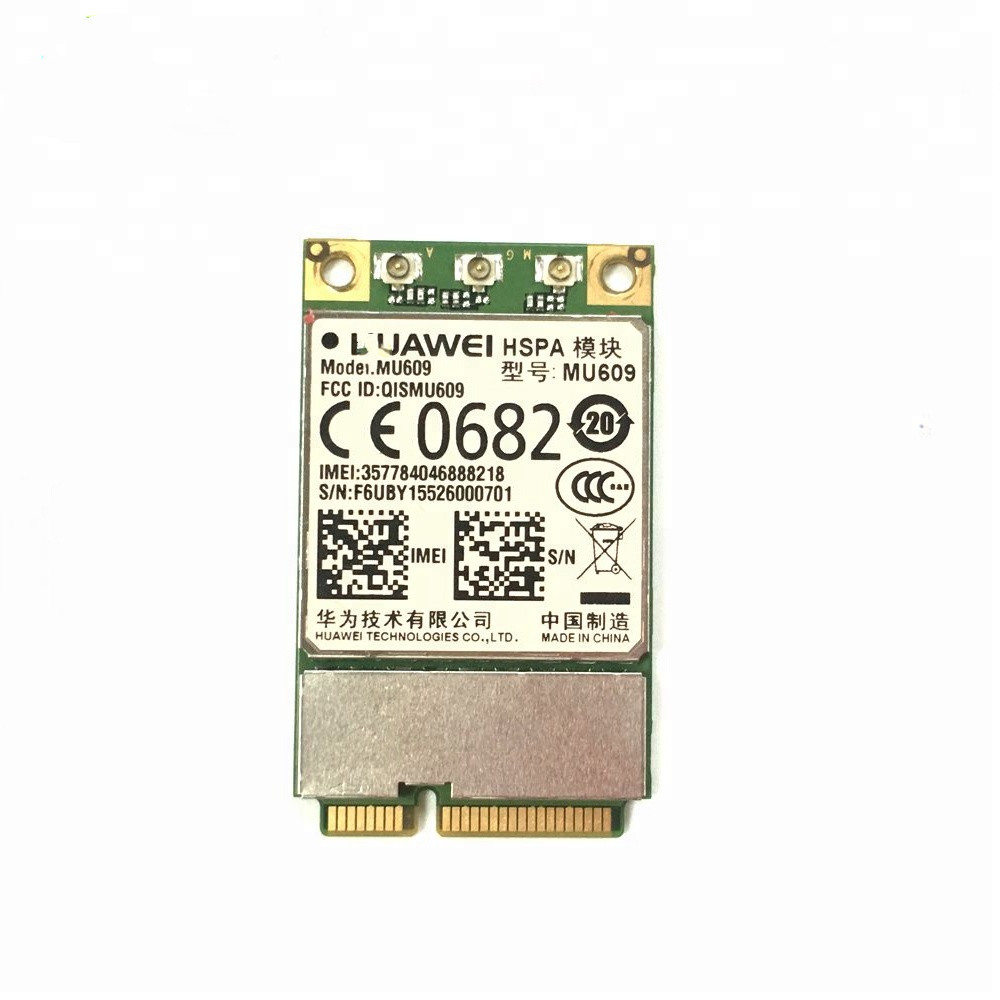 Для Huawei разблокированный MU609 WCDMA беспроводной 3G WWAN модуль HSPA + / UMTS / GSM / GPRS четырехдиапазонный 850/900/1900/2100 МГц PCIe Карты