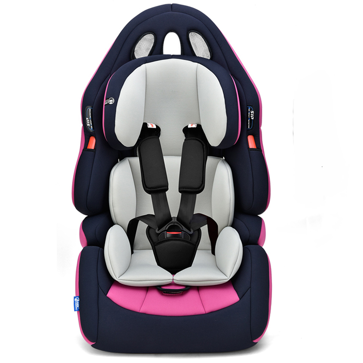Customized luxury safety baby child car booster seat 3 in 1