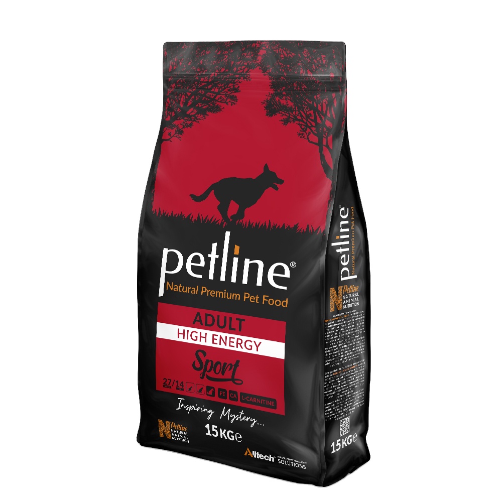 Корм для собак Petline, натуральный, высокой мощности, 15 кг