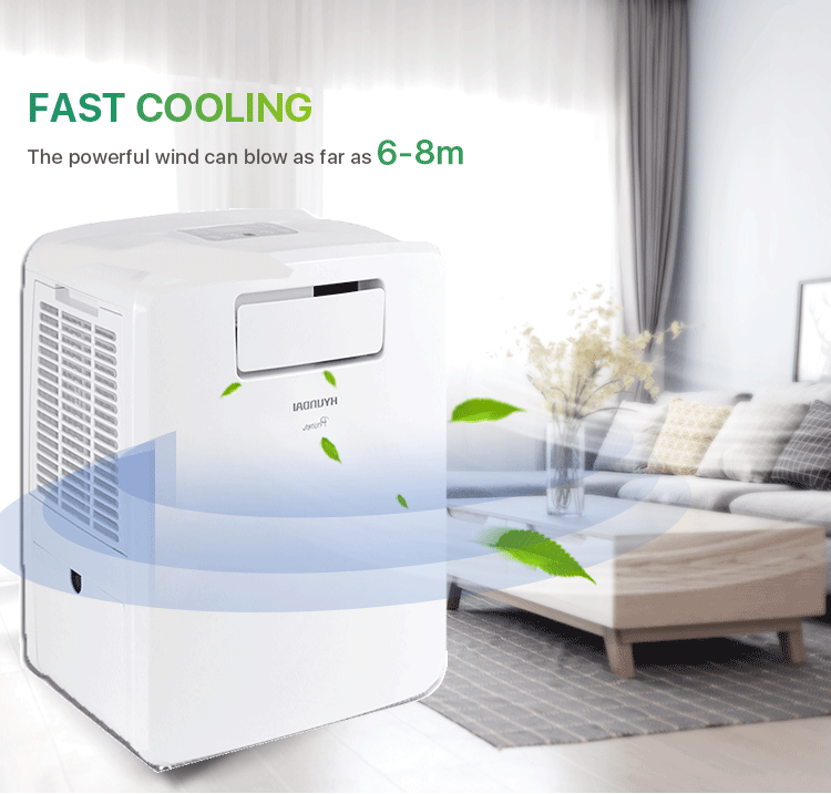 mini tent air conditioner 3000 btu cooling 25L dehumidifier cooling air for outdoor