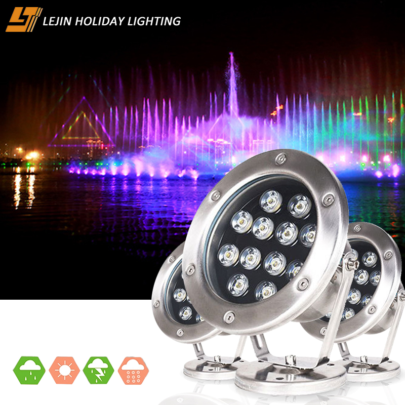 3W/6W/9W/12W/15W/18W/24W/36W led swimming pool lighting underwater