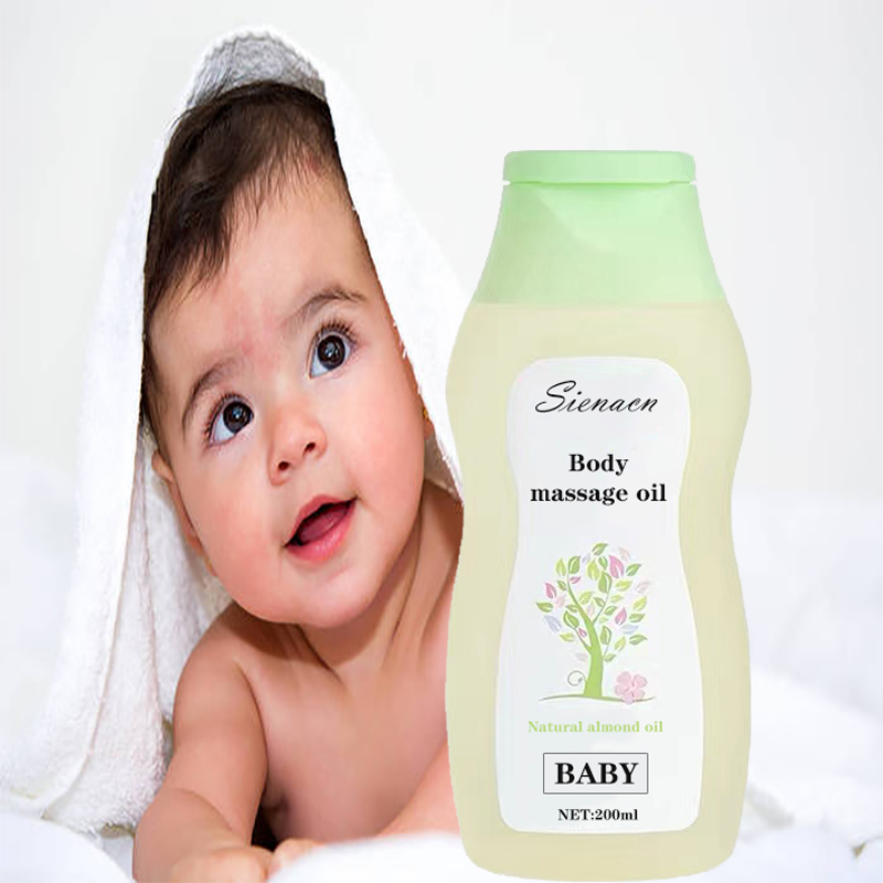 Private Label Baby Oil Original Almond Body Baby Care Moisturising Skin Protecting Plant Based Baby Massage Oil