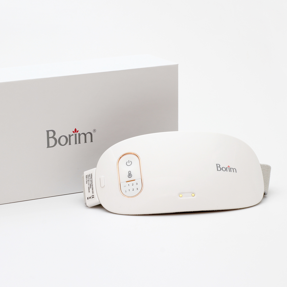 New Product Ideas 2020 Electric Heat Menstrual Belt Rechargeable Abdomen Belly Waist Period Pain Relief Massager