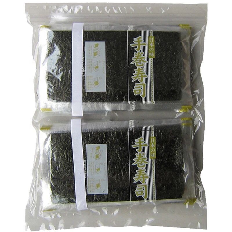 Сертифицированный Халяль HACCP темно-зеленый рулон temaki суши нори морские водоросли