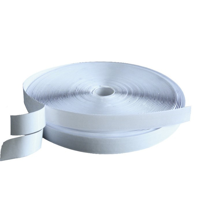 100% Nylon Self Adhesive Hook and Loop Sticky Back Tape Fabric Fastener Tape Adhesive Glue Hook Loop for Clothes