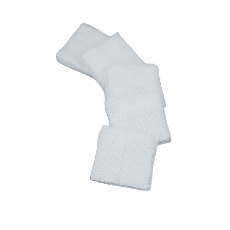 7.5x7.5cm Medical Sterile Non Woven Compress Gauze Swab Gauze sponges For Wound