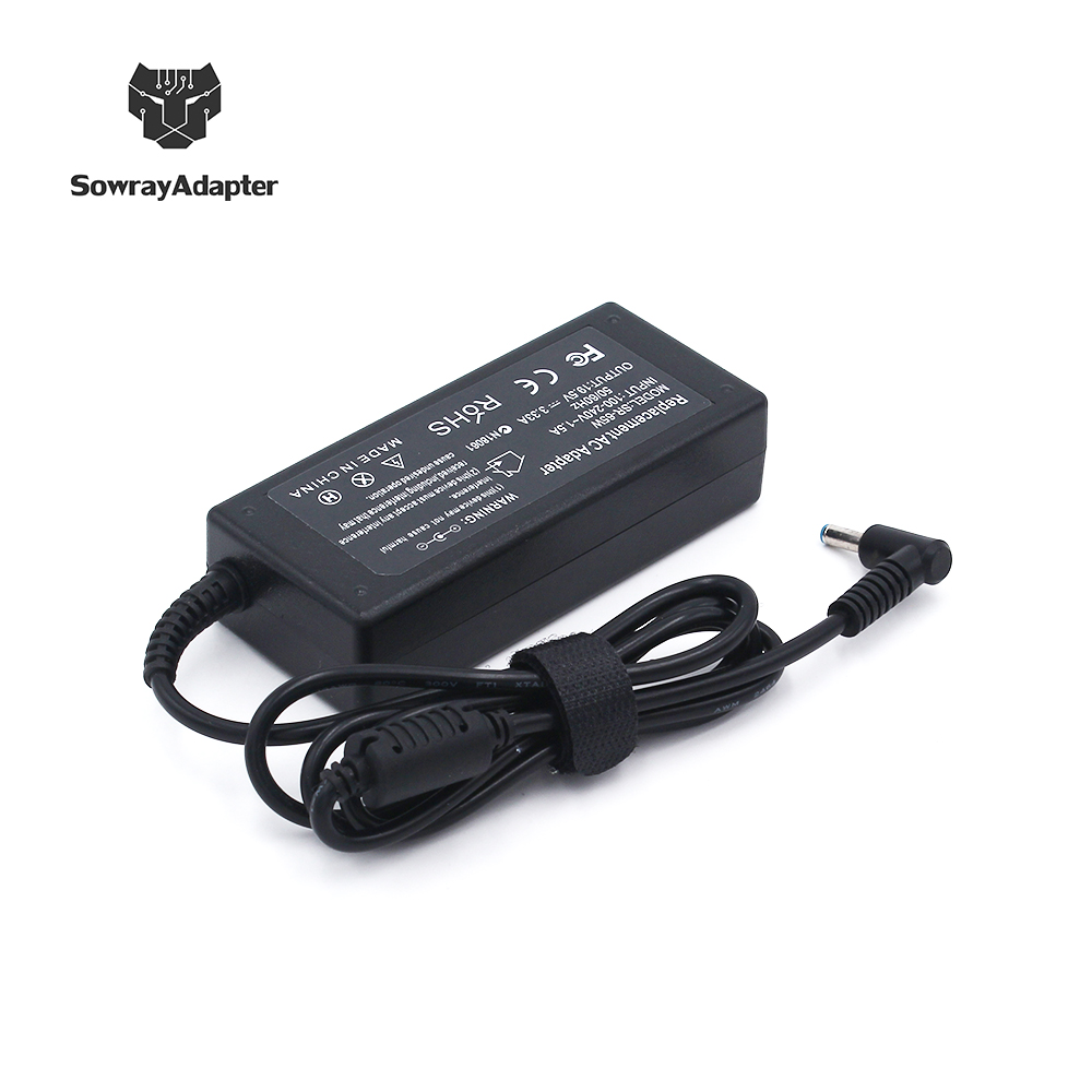Высокое качество зарядное устройство 19,5 v 3.33a 65w ноутбук адаптер переменного тока для hp 4,5*3,0 мм