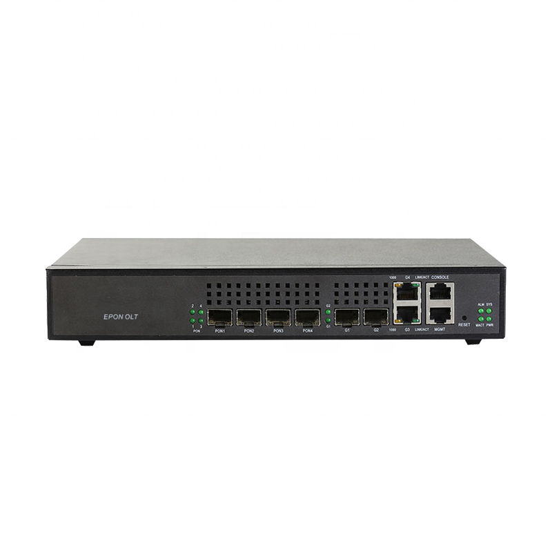 OEM 4PON порт EPON GPON OLT поддерживает Совместимость с Huawei ZTE ONU ont