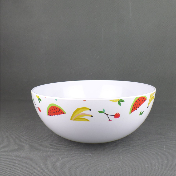 Melamine noodle bowls round shape hard resistance durable
