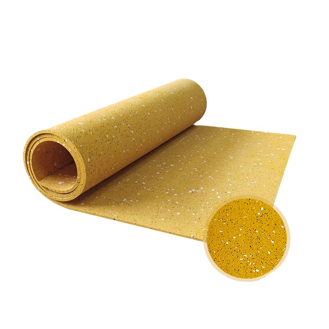 Non-slip High Quality Colorful Rubber Flooring Roll for gym Fitness flooring Free Sample