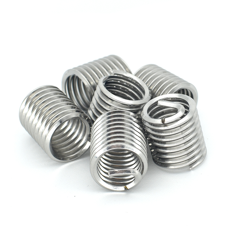 M 2*0.4 1.5d Die fastener 304l stainless steel wire helical