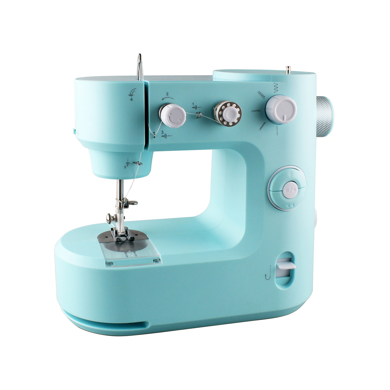 New Design FHSM-398 mini electric cloth sewing machine with factory price