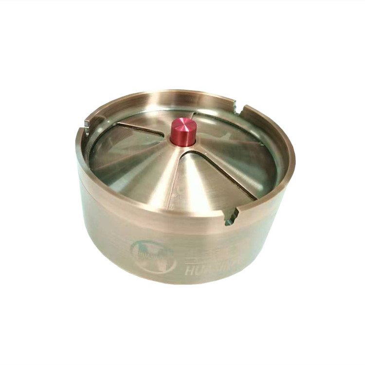 Top Inquiry 2021 Wholesale 12.5 MM custom logo alloy Press rotary type ashtray
