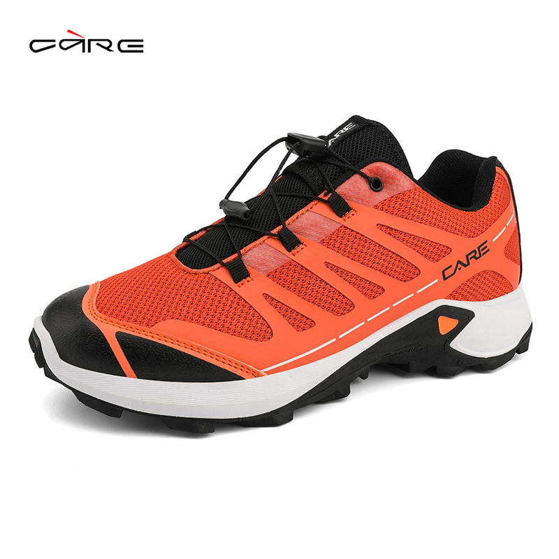 Good Hiking Mountaineering Men Hiking Shoes Outdoor No Tie Shoe Lace