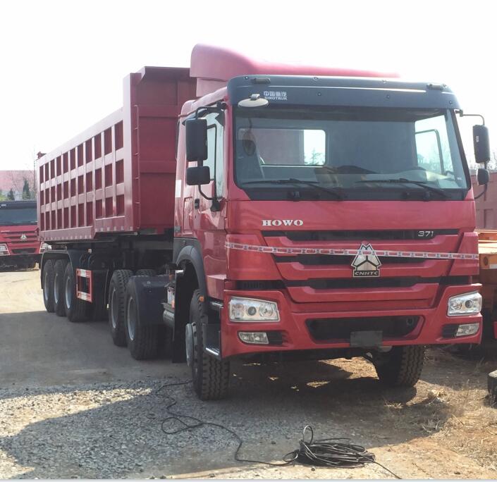 3 axle 4 axle 60 ton 80 ton Dump Box Trailer Dump Trailer side Truck Trailers For Sale