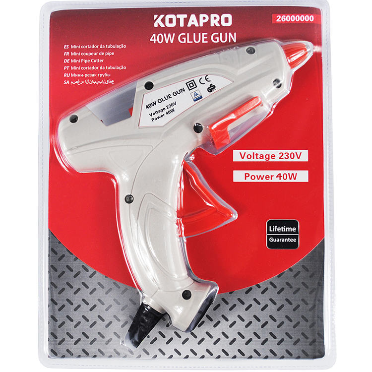 Заказной логотип 40W горячий клей пистолет