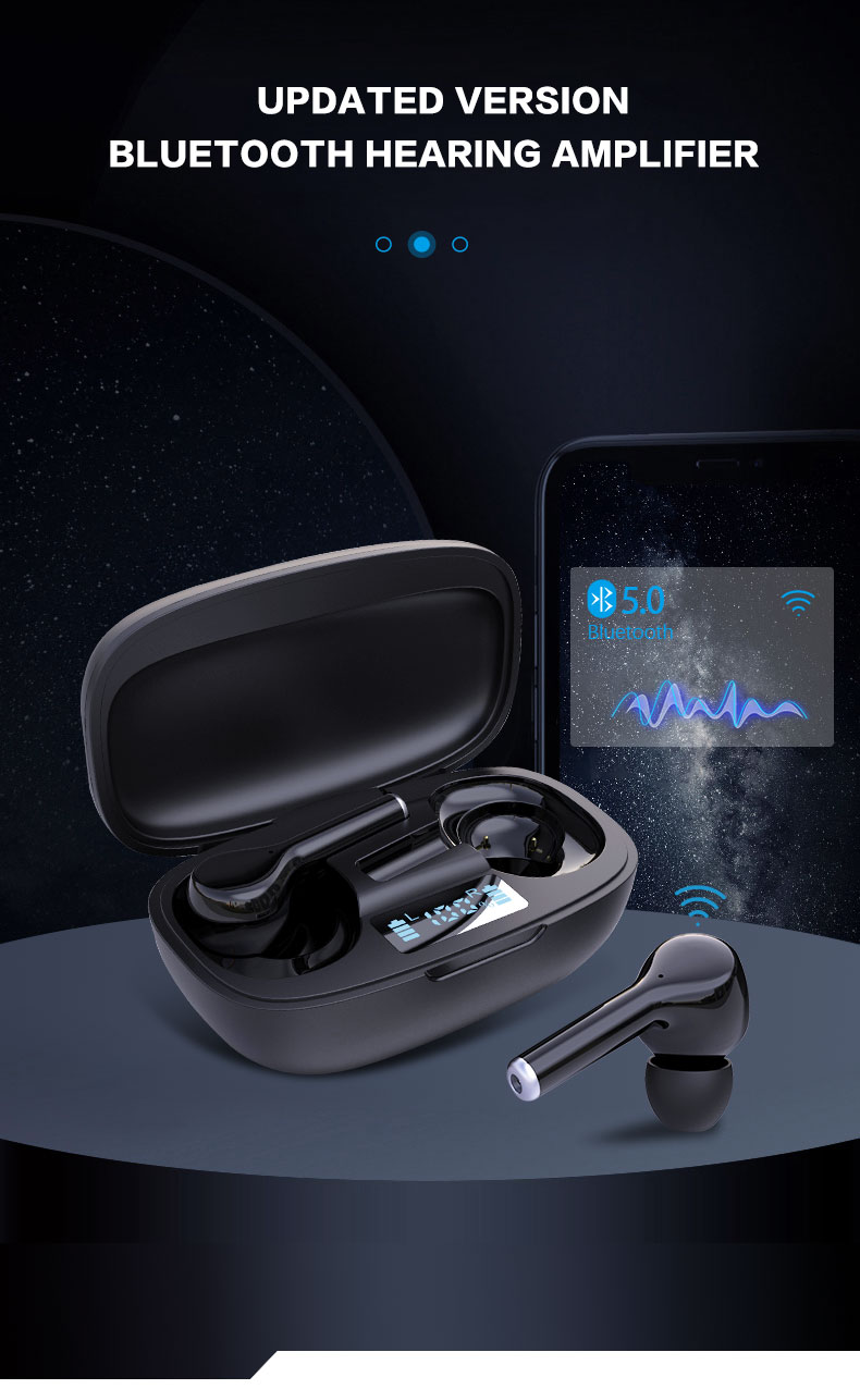 New Product BT Portable Rechargeable Ear Amplifier Sport Mini Aids Amplifier Digital Audifonos