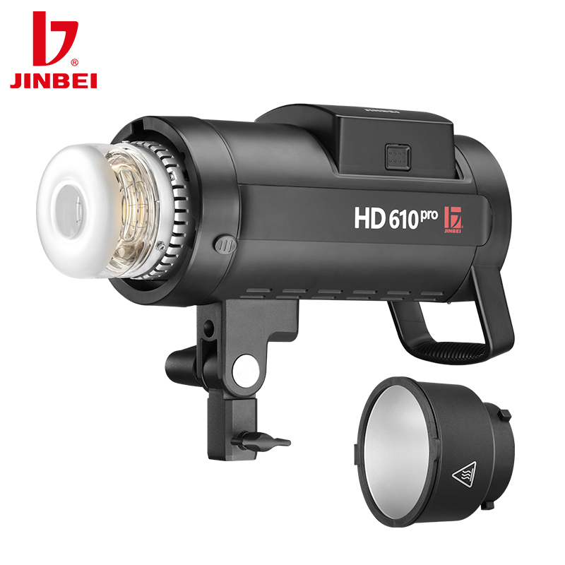 JINBEI HD-610 Pro 600W все-в-одном на открытом воздухе для портативной вспышки света для студийной вспышки HSS TTL Speedlite с батарейным питанием