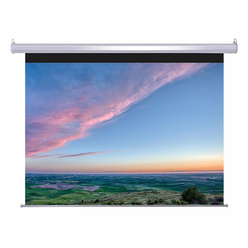 120 дюймовые электрические проекционные экраны HD моторизованный экран проектора