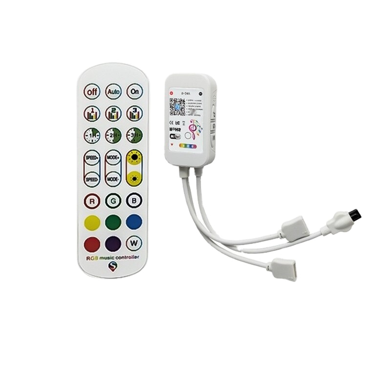 Tuya Smart WiFi RGB Music controller with 24Key remote control RGB smart Music controller bestsell in Amazon
