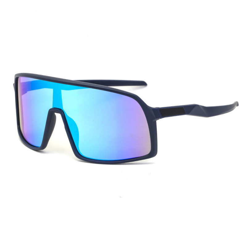 Trending Fashion One Pieces Unisex Driving Outdoor Cycling Sun Glasses Custom logo Luxury Mens Sport Sunglasses 2021 Polarized