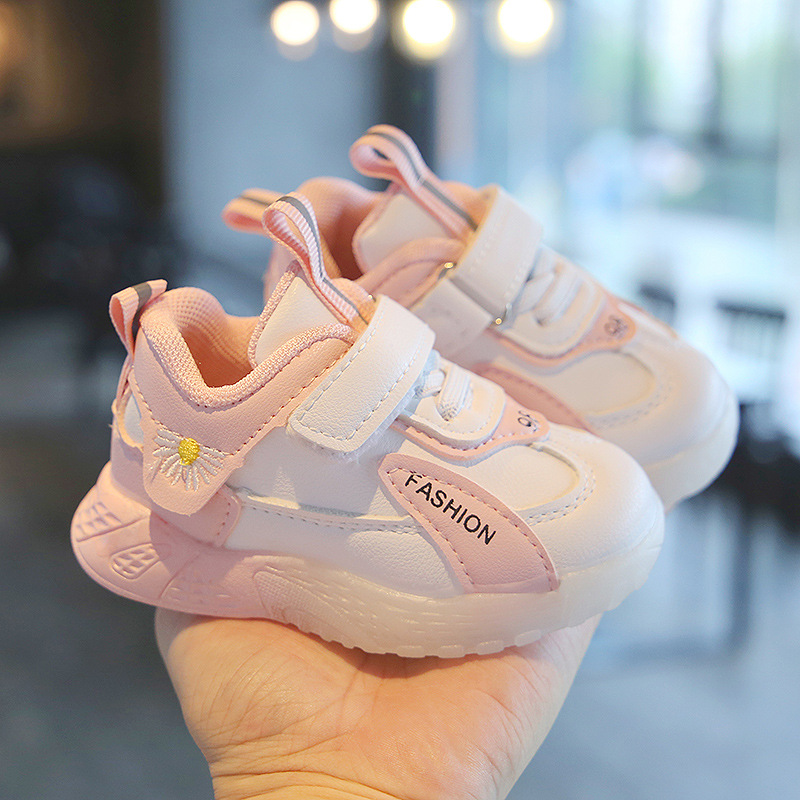 Spring Autumn Kids Shoes Baby Boys Girls Children's Casual Sneakers Breathable Soft Anti-Slip Running Sports Shoes