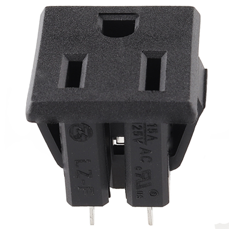 LZ-F-M 3pin американский розетка CCC CE TUV U L RoHS KC AC 15A 250 В AC мощность переключатель
