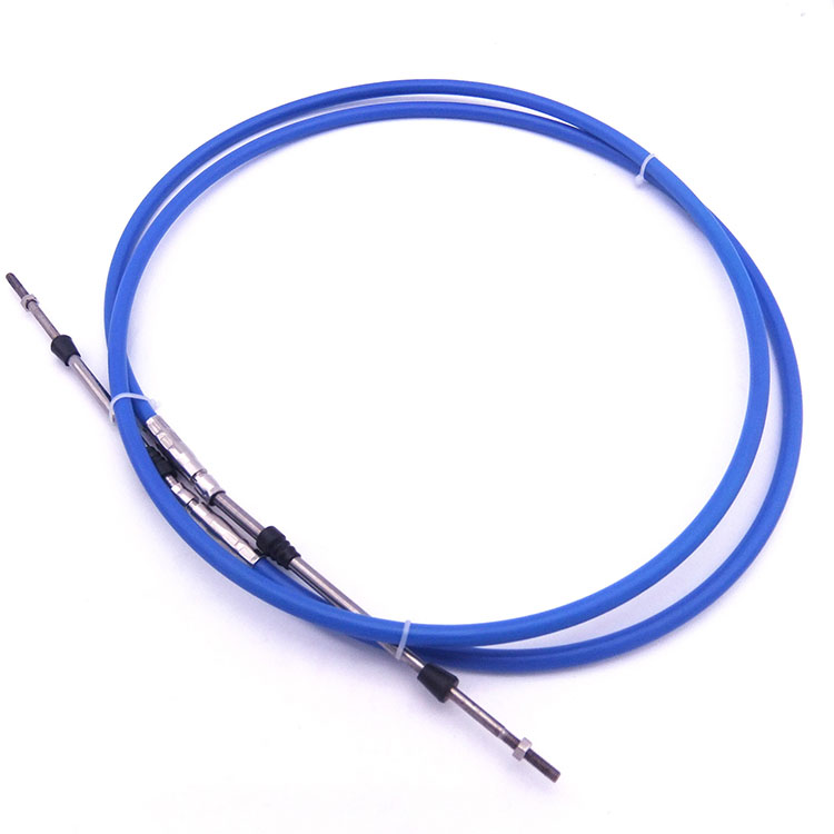 ABA-CABLE-08-GY лодочный двигатель дистанционного управления дроссельной заслонкой 8ftfor Yamaha судовых двигатель рулевого управления системы 2,438 м