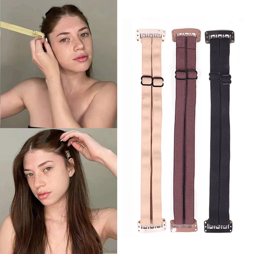Facelift Bands with Clips Instant Face Lift Band Tape Invisible Hairpin To Remove Eye Fishtail Wrink