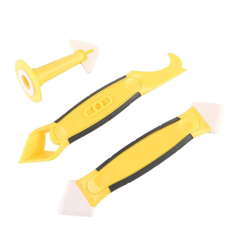 beautiful seam scraper Plastic glass glue scraper shovel glue device Yin and Yang angle