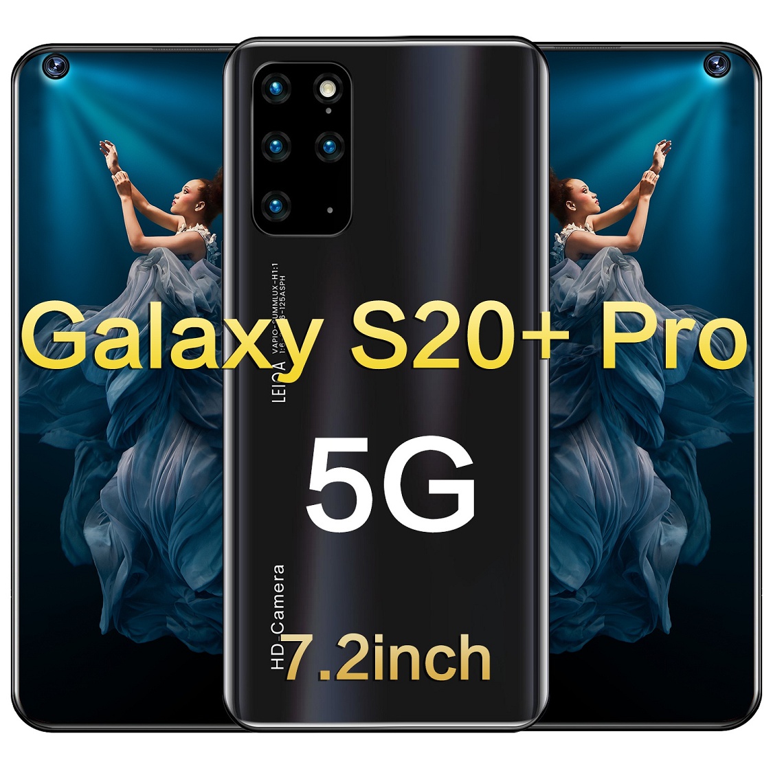 Лидер продаж, смартфон Samsung S20, 7,2 дюйма, сотовые телефоны Android, глобальная версия, язычок 3G, 4G, 5G, не разблокированные оригинальные мобильные телефоны