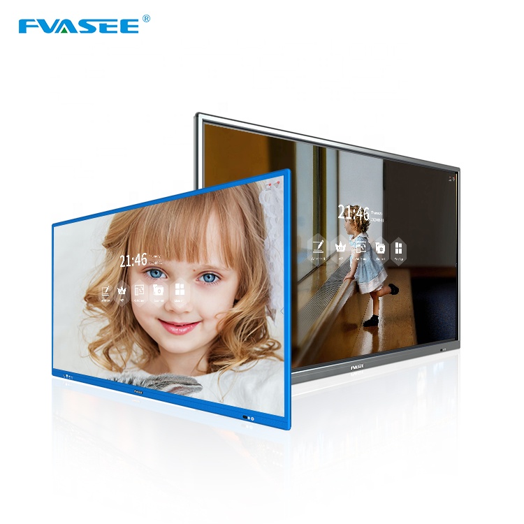FVASEE 55 60 65 75 86 98 дюймов школьная классная умная сенсорная панель интерактивная панель дисплея