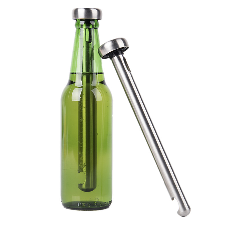 Amazon top seller 2 Pack Stainless Steel Cooler Beer Chiller Sticks For Whiskey Beer Wine Beverage
