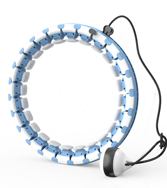 New Version Smart Hula Hoops Lose Weight Exercise Detachable Portable Adjustable Low Noise Digital Counter Smart Sports Circle