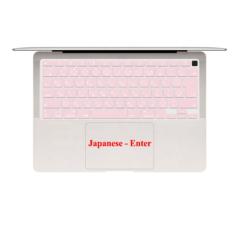 Чехол для клавиатуры с японской раскладкой для Macbook Air13 2020 A2179, силиконовая защитная пленка для клавиатуры, аксессуары для Apple, чехол для ноутбука