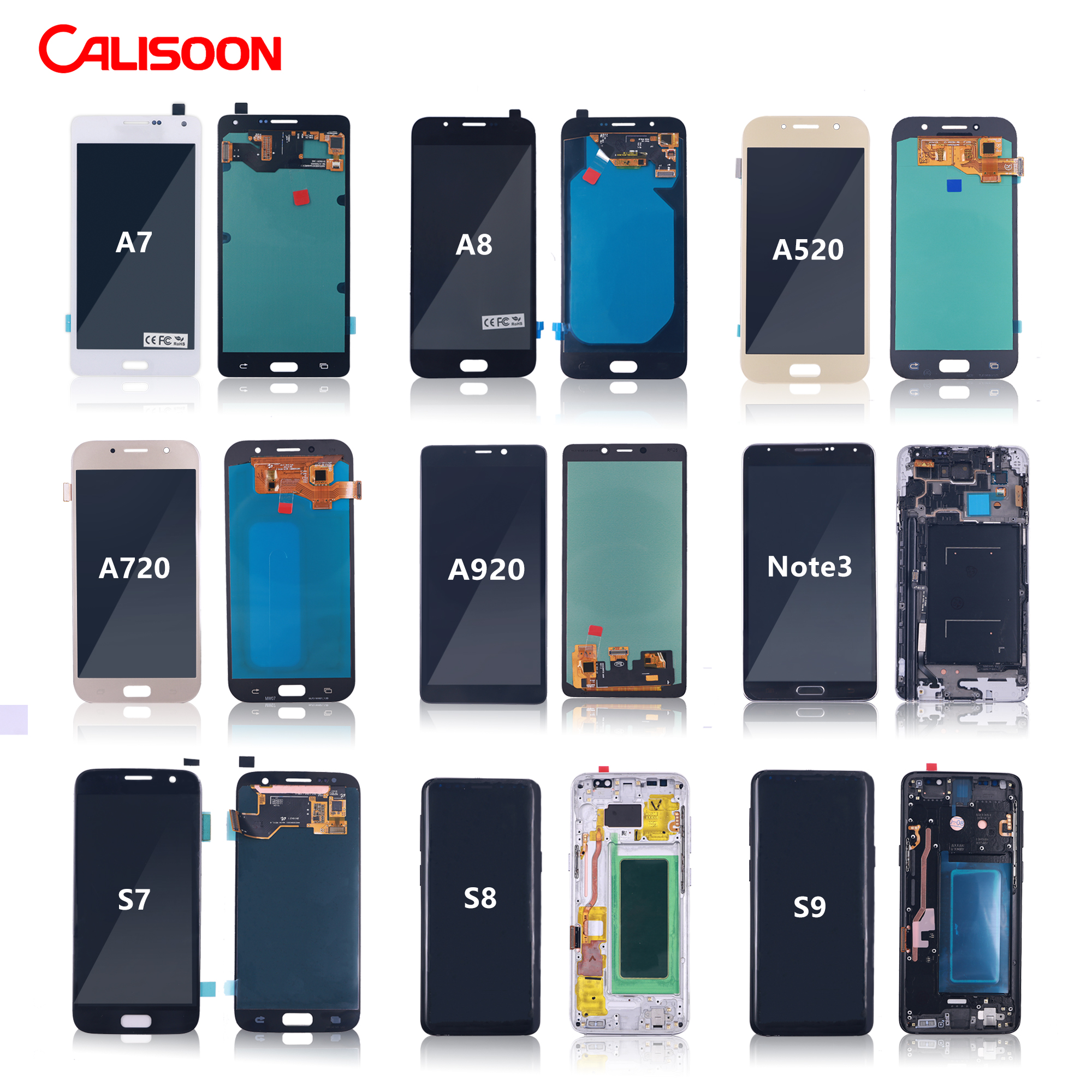 ЖК-дисплей Pantalla для Samsung Galaxy S3, S4, S5, S6 Edge Plus, S7 Edge, S8, S9, S10, S20 Plus, S20 Ultra, сенсорный экран с цифровым преобразователем