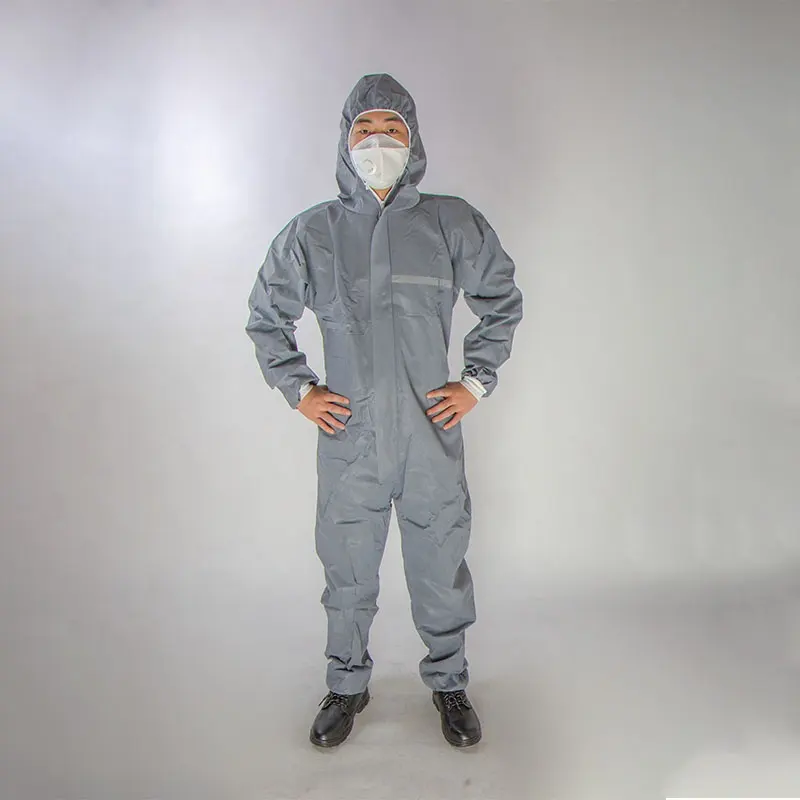 Industrial Safety Full Protective Disposable PPE Overalls Suit Type 5/6 Coveralls SMS Overalls