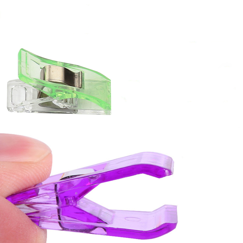 Plastic Sewing Safety Clip Multicolor Handmade Sewing Clip Portable DIY Sewing Tool