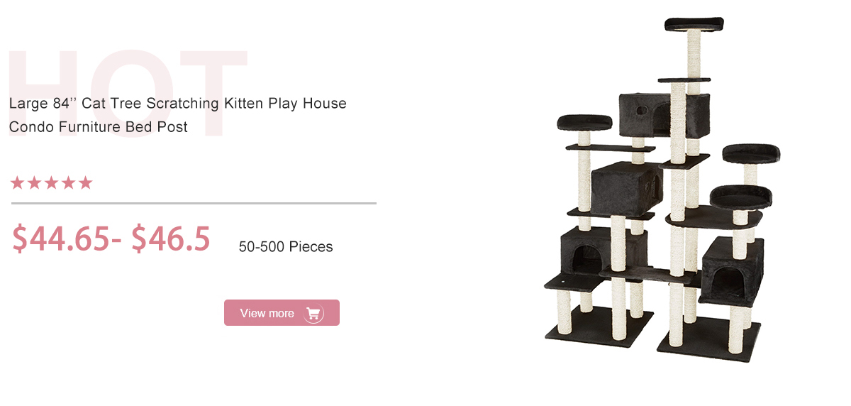 Stable Large Cat Tree for Several Cats Tower Cat Activity Center with Sisal  Scratching Posts