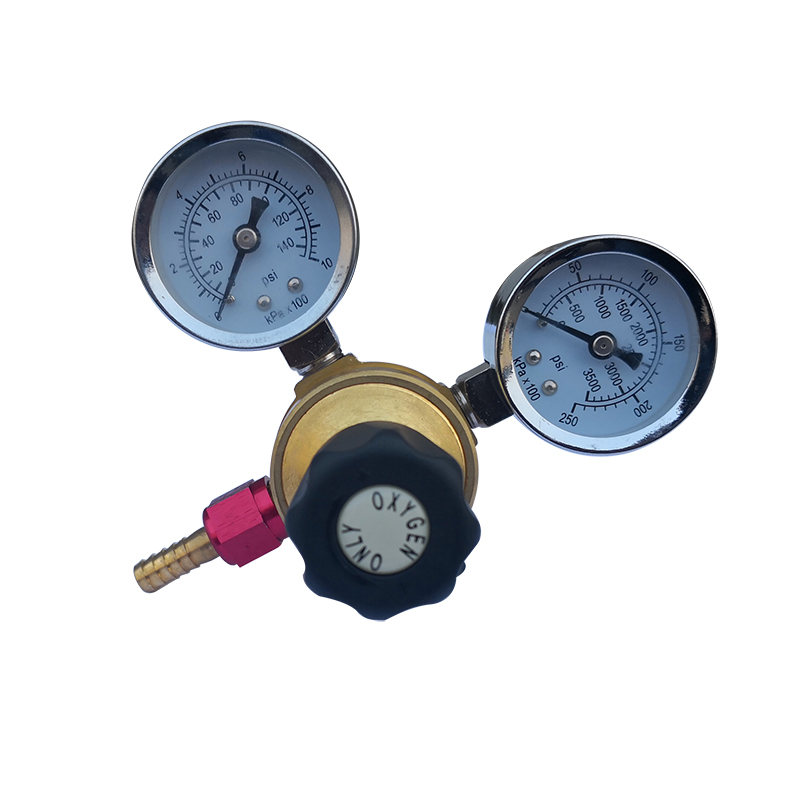 Wholesale High Quality Dual Gauge Pressure Regulator For Oxygen Gas