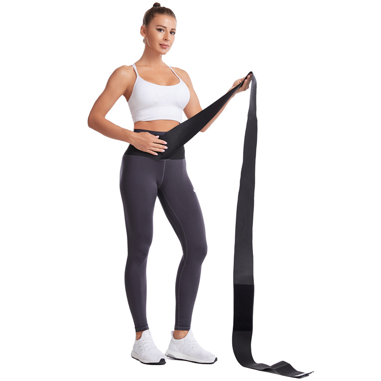 Breathable Women Belly Bands Slimming Wtap Waist trainer Support Band Wrap Tummy Wrap Bandage abdominal binder for men