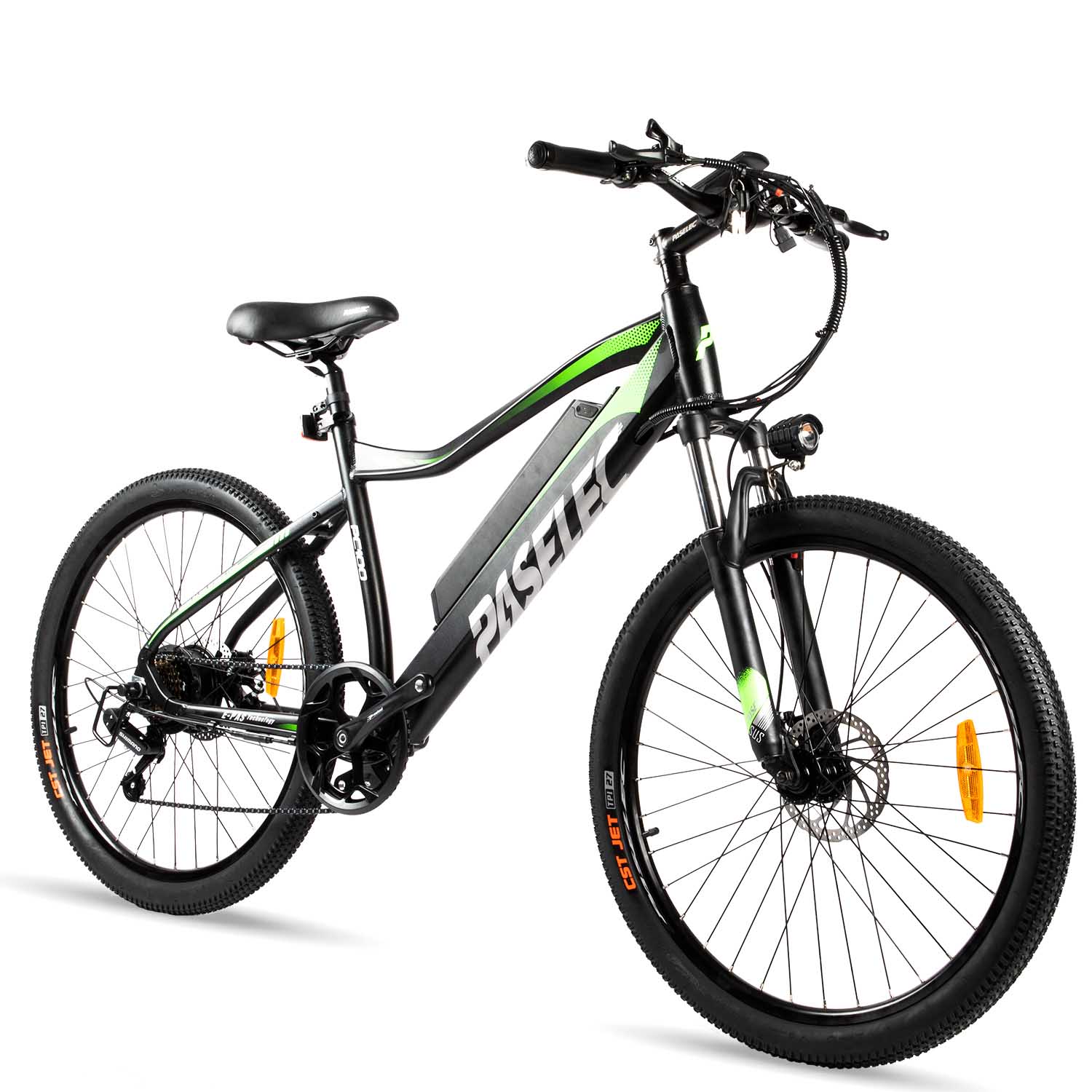 Paselec new design 26inch frame electric mountain bike color display mountain electric bicycle
