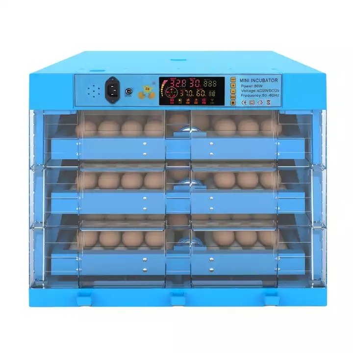 Fully Automatic Incubator Egg Hatching Machine Dual Power Brood Egg Incubators