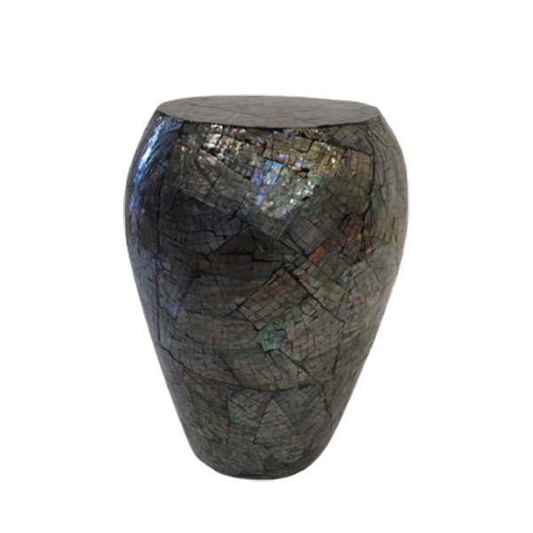High quality best selling luxury Mother of Pearl Stool handmade in Viet Nam