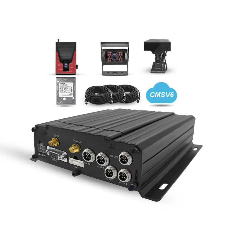 Новое высокое качество 8-канальный мобильный dvr 4G, GPS, Wi-Fi, IPC движения CCTV обнаружения CMS Mdvr для автобусов/грузовиков/масляного бака грузовика