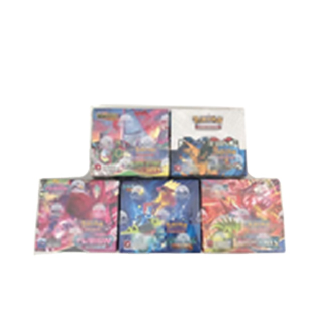 360pcs/box Pokemoned Trading Card Pokemoned Booster Card Box Playing Carte Cards 360pcs/box Paper Card