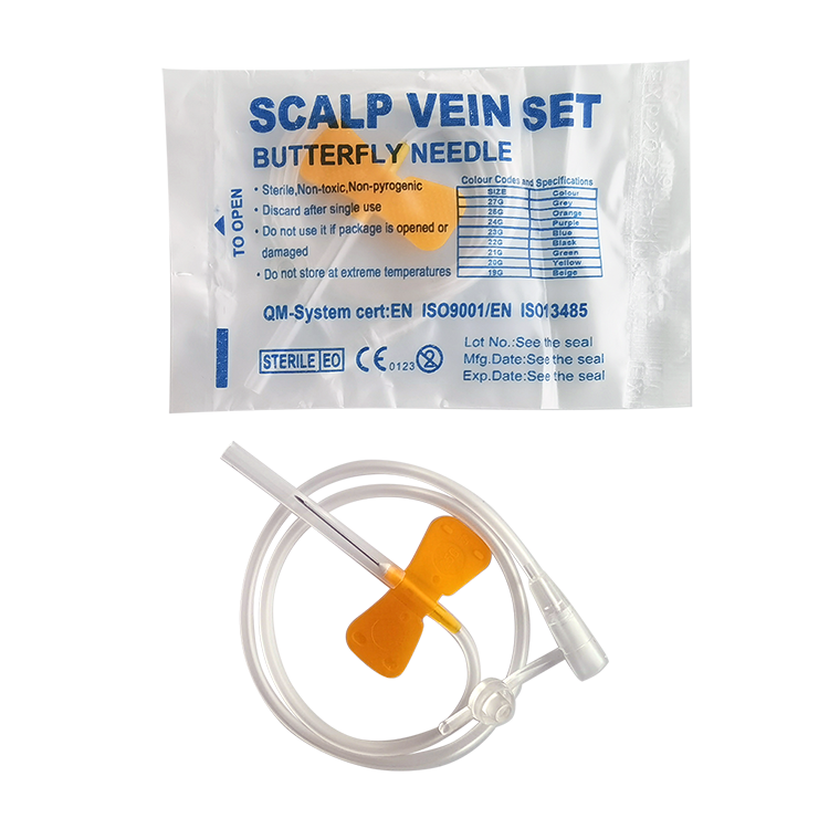 Medical Disposable Intravenous Needle Scalp Vein Set For Infusion